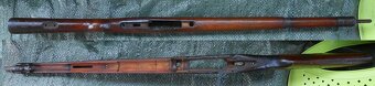 Pažba legionára + graffiti Mauser 98- Vz.24, puška 24 - 2