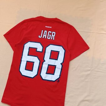 Jaromír JAGR #68 Florida Panthers NHL červené tričko S - 2