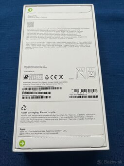 Nerozbalený IPHONE 17 PRO 256 GB Cosmic Orange - 2