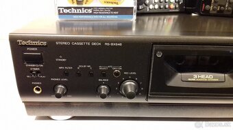 3-hlavovy kazetovy deck TECHNICS RS-BX646 + ATC, Japan, AK11 - 2
