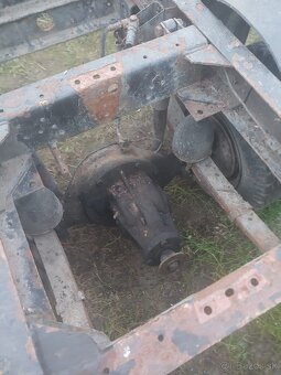 Zadná náprava multicar  bez uzávierky - 2