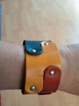 Náramok kožený - 2