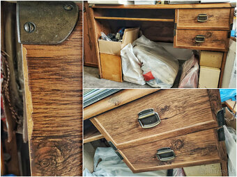 PC stolík INDIANA - dub schutter - 2