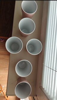 Šálky bez uška 6 kusov - 2