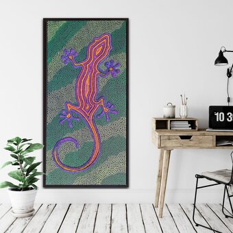 obraz "Jašter Spikey - 2