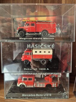 Modely hasičských aut - 2