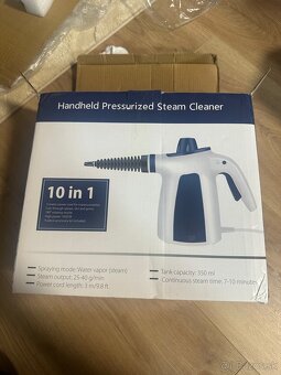 Ručný parný čistič 10v1 – nový - 2