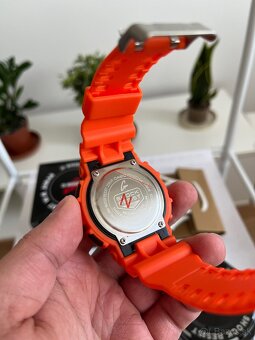 Casio G-Shock pánske hodinky – nové, výrazná oranžová - 2