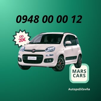 Autopožičovňa Mars Cars Bratislava -Petržalka - 2