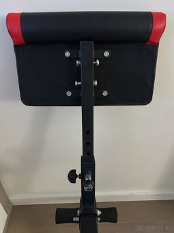 Lavička na cvičenie HS-1016 HopSport Hyperextenzia - 2