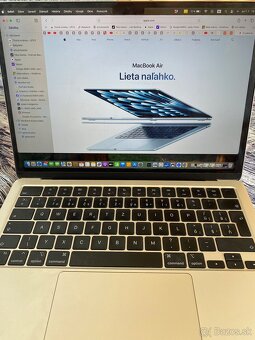 Predám Mac Book AIR 13" Apple M2 2022 - 2
