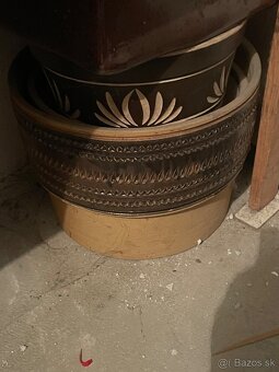 Keramicke kvetinace crepniky retro - 2