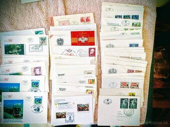 krabica FDC-Rakúsko +prešlá pošta - 2