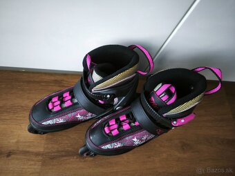 Detské kolieskové korčule veľkosť 33-37 - 2