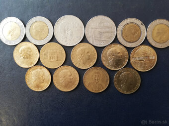 pamätné a staré mince Talianska + Chorvátsko - 2