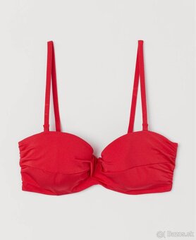 Plavky H&M červene - 2