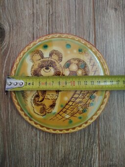 Keramický tanierik olympiáda 1980 - 2