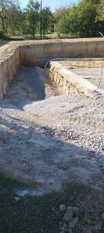 Zemné prace s UNC+minibager - 2