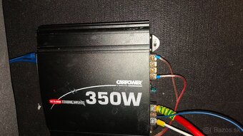 Predám Subwoofer+zosilovač - 2