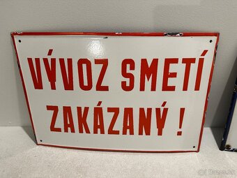 AKCIA - Smaltované tabule - 80€ - 2