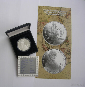 200 Sk 1996 Móric Beňovský PROOF - 2