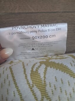 Predám matrac Polux 8cm - 2
