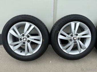 Hlinikové disky orig. Škoda R15 (5x100) Fabia, Rapid, Scala - 2