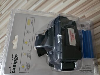 Campgo HL-R-204 Čelovka – LED, nabíjacia, maximálny dosvit - 2