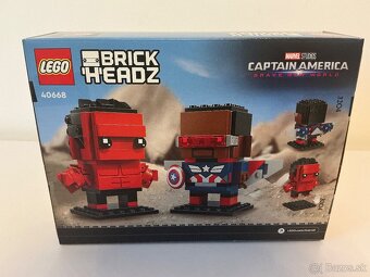 LEGO® BrickHeadz 40668 Figurky Kapitána Ameriky a Červeného - 2
