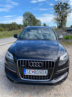 Q7 3,0 Tdi 176kw S line rv 2011,278000km, 2 majitel,5 mies - 2