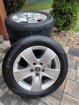 Original Škoda disky Elektrony 5x112 r16 - 2