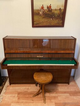 PETROF - dvojpancier, vysoký lesk - Mahagón - 2