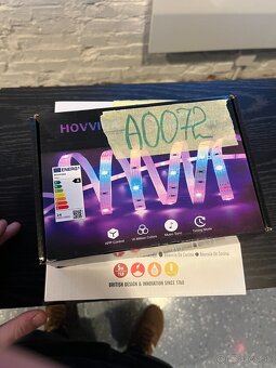 RGB LED pás HOVVIDA s ovládačom a aplikáciou – 5 m - 2