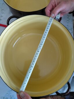 Smaltovaný hrniec 30cm a 26cm - 2