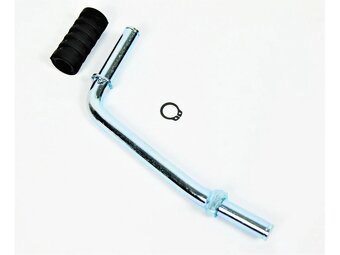 Koleno výfuku STELLA 134 české chromované - 2