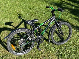 Detský bicykel White MTB Lite 20” ALU rám - 2