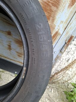 Letné pneumatiky 215/55 R17 - 2