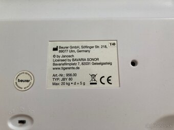 Zachovala detská váha beurer, novorodenecka váha - 2