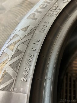 1. Pneumatiky Letne Continental 245/45R18  2ks - 2