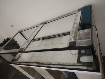 Predám akvárium 160,5×70×35 - 2