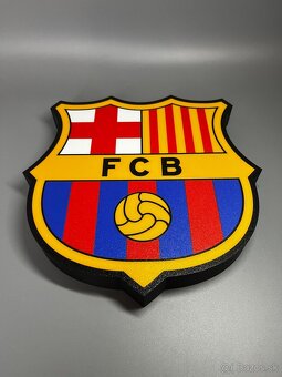 FC Barcelona LED logo lampa - 2