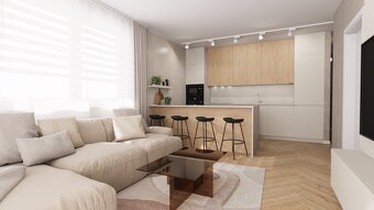 2-izbový byt 54,6 m2 novostavba - 2