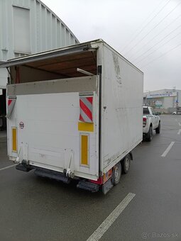 Praktický príves s hydraulickou rampou - 2