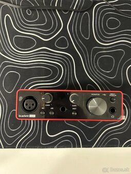 Predám zvukovku Focusrite Scarlett Solo (3. Gen) - 2