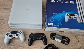 Ps4 Pro 1TB komplet balenie - 2