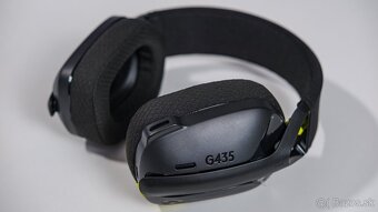 Logitech G435 LIGHTSPEED - čierna verzia - 2