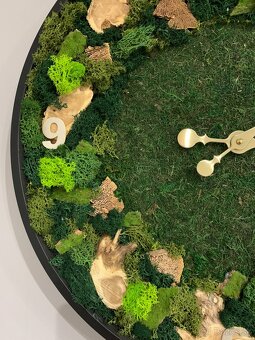 Machové hodiny Wood - 2