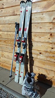 LYŽE ROSSIGNOL ATTRACTION 154CM + NORDICA OLYMPIA 10 25CM - 2