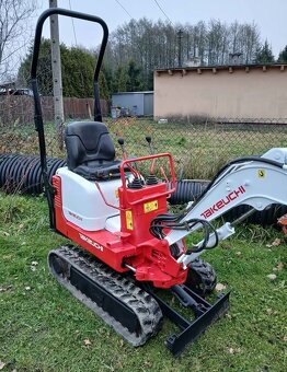 Takeuchi TB 108 minibagr rýpadlo - 2