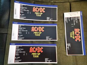 Predám vstupenky na koncert legendárnej skupiny AC/DC v BA. - 2